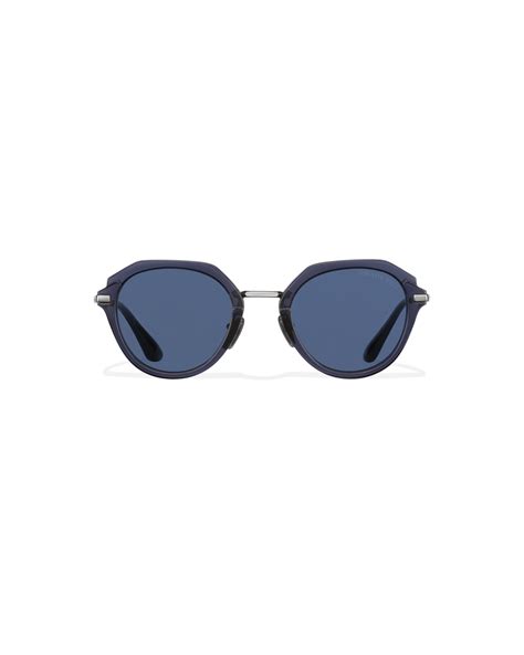 Blaue Gläser Prada Eyewear Collection Sonnenbrille 